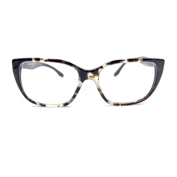 Prada VPR 08T U6K-1O1 Brown Red Tan Marble Eyeglasses Frames 53-16 140 Italy - Picture 6 of 12